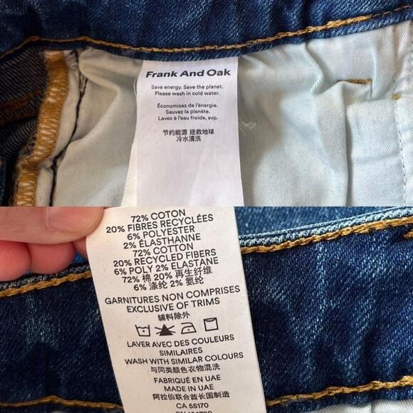 Frank and Oak Kim Slim Fit Jean 25W 28.5L - Picture 13 of 16